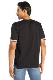 CAMISETA MODA NEGRO REF 13P013