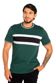 CAMISETA MODA VERDE PINO REF 15B027