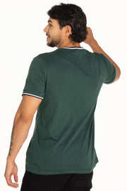 CAMISETA MODA VERDE PINO REF 15B027