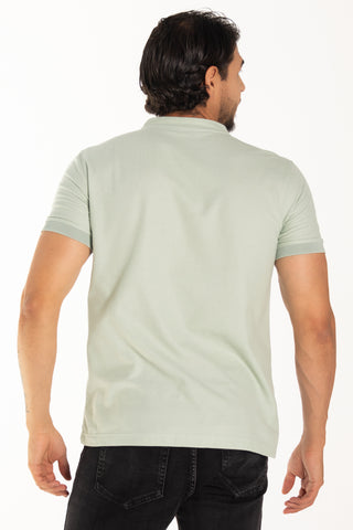 POLO MODA VERDE ACEITUNA REF 29B122